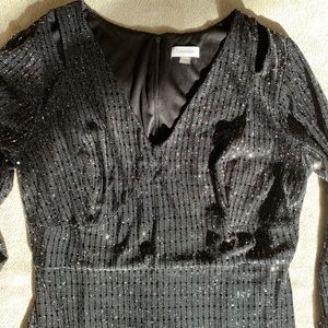 Calvin Klein Sequin Sheath Dress